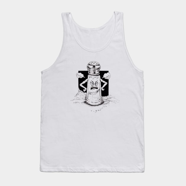 Salty funny Tank Top by Angelo DiMartino